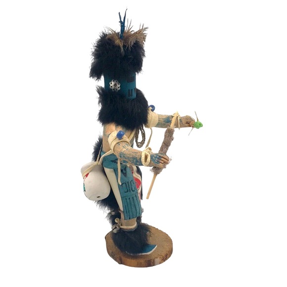 Handmade Native American Kachina Doll “Pot Carrier” Doll Decor - Picture 4 of 11